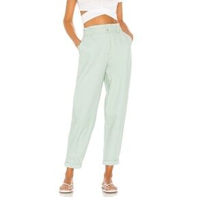 Lovers + Friends Gabin Jeans in Sage Size Medium
